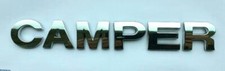 Chrome 3D Self-adhesive Car Letters badge emblem sticker word Spelling CAMPER