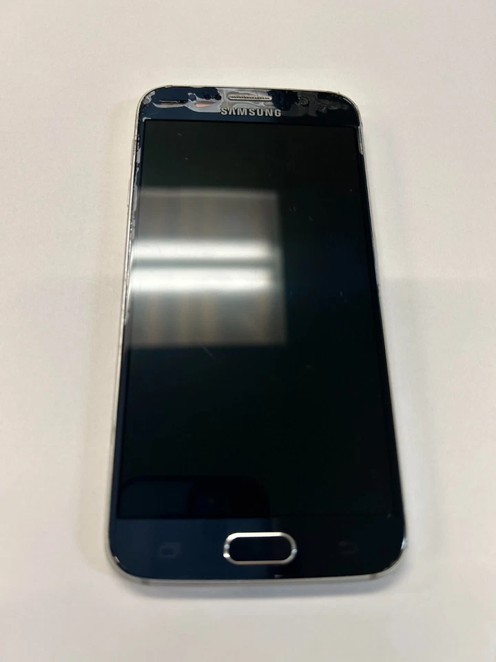 Samsung Galaxy S6 G920V BLUE 32GB Unlocked Android fair condition, Complete - Image 3 of 3