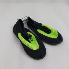 West Loop Kids Boy's Mesh Water Shoes - Green, 2-3 Medium 4993