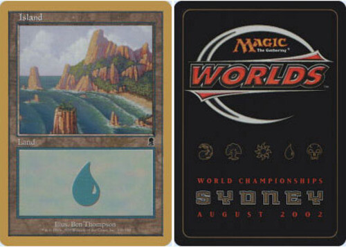 Island - Odyssey 336 - Sim Han How - 2002 ~ Near Mint World Championship X MTG M - Picture 1 of 1