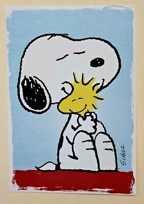 Peanuts ''Snoopy & Woodstock'' / I'm Here For You Greeting Card (+ Envelope)