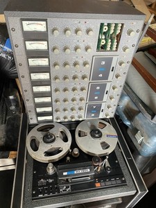 Otari MX7800 Vintage Analog Recorder with Remote, Tape Timer, Ampex Tape Reels