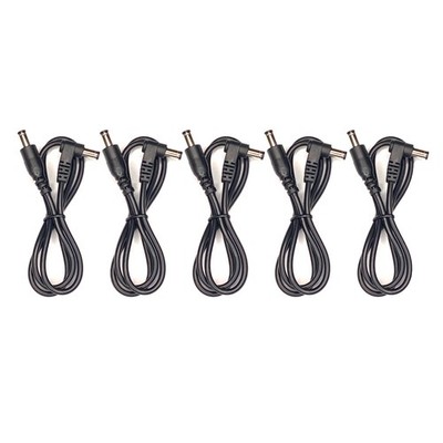 (5) Pack Effects Pedal Power Cables for Voodoo Labs ISO 5 Isolated Power Supply
