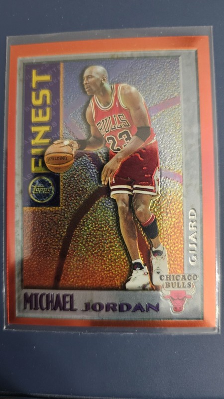 95-96 Topps Finest Michael Jordan Mystery - Michael Jordan Cards