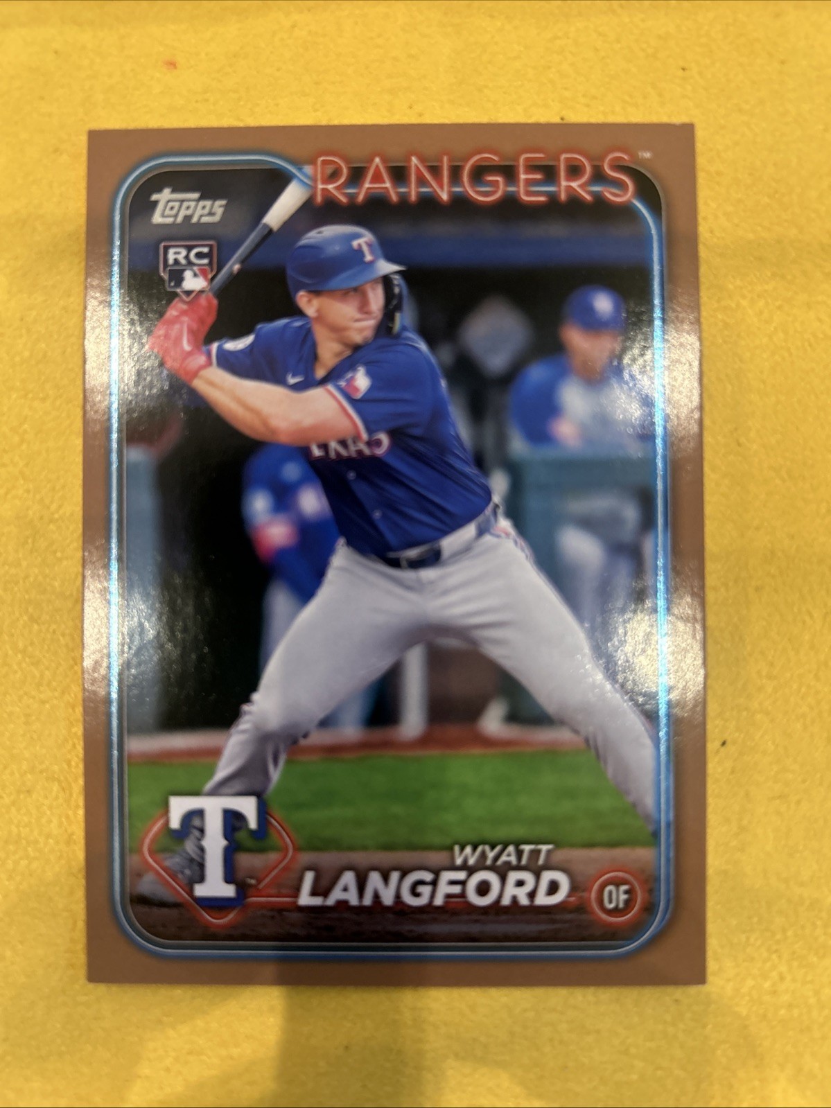 2024 Topps Update Series - Wyatt Langford #US151 Gold /2024 (RC)