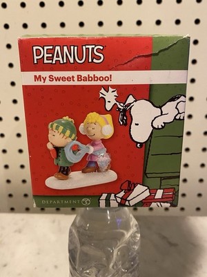 Department 56  My Sweet Babboo Peanuts  Figurine Linus And Sally