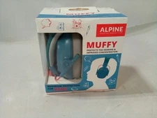 ALPINE Muffy Headphones Kids 21dB Noise Cancelling/Reduction Earmuffs Blue 5+