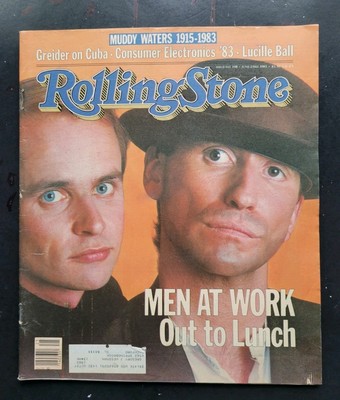 Rolling Stone Magazine Issue 398 June 23 1983 Men at Work Lucille Ball