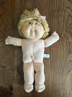 Cabbage Patch Kids Girl Doll Blonde Hair Pony Tail Green Eyes Vintage 1988