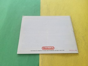 Dance Aerobics Authentic Nintendo NES Video Game Manual Vintage Power Pad