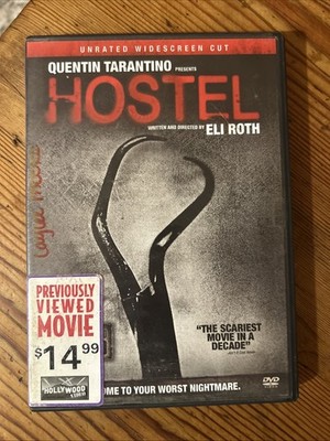 Used Hostel dvd Movie Video Quentin Tarantino Scary Horror Fright Murder Profit￼
