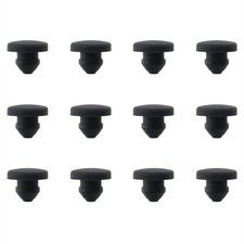20pcs 4mm 4mm Rubber Plugs Reverse Waterproof Sealing Cap Hole Plugs Sealing Sil