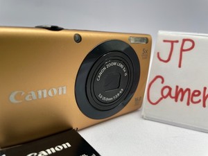 Canon PowerShot A3400 IS ゴールド Mint] Canon Powershot A3400 IS Gold Compact Digital Camera w/Box