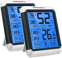 Thermopro TP55 Digitales Thermo-Hygrometer Innen Thermometer Hygrometer