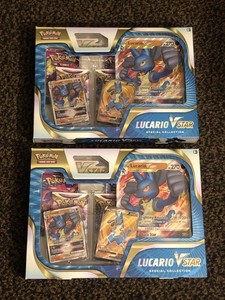 pokemon lucario vstar premium collection box - 6 booster packs Amazon.com: Pokemon Cards