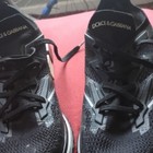 Dolce & Gabbana Men’s Black Low Top Lace-Up Athletic Sneakers — photo 2
