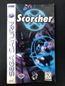 Scorcher Sega Saturn CiB 1996 Scavenger Official Racing Action Tested Works