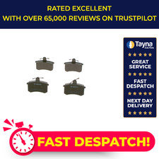 Brake Pads Set fits AUDI 80 S2 B4 2.2 Rear 93 to 95 ABY Bosch 4D0698451F Quality