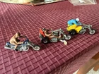 Hot Wheels Vintage Redline Motorcycles Set of 3 In Very Nice Condition