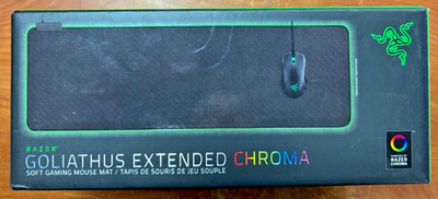 Razer - Goliathus Extended Chroma Gaming Mouse Pad with RGB Lighting FOR PARTS /