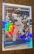 2020 Donruss Nickname 269/ 350  Milestone  Parallel El Mago  ( Baez )# 90 Foil