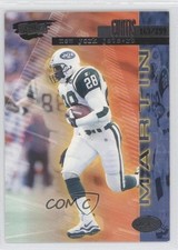 1999 Pacific Revolution Three-Deep Zone Silver 163/299 Curtis Martin #23 HOF t8i