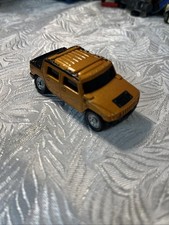 Vintage 2001 Maisto Yellow Hummer Used But In Good Condition 121