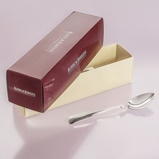 6 Kaffeel&ouml;ffel Spatendekor von Robbe&Berking 925er Silber