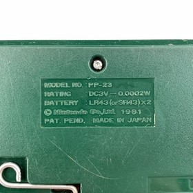 Nintendo Game & Watch Fire Green House etc. Set of 4 Tested Works 9974 UT