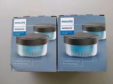 2 Pack 4 Cartridges Philips Norelco Quick Clean Pod Cartridge CC12/52