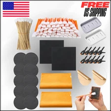 Trade Card Flattening Cleaning Kit  for TCG Collectors Collectible Protect 228Pc