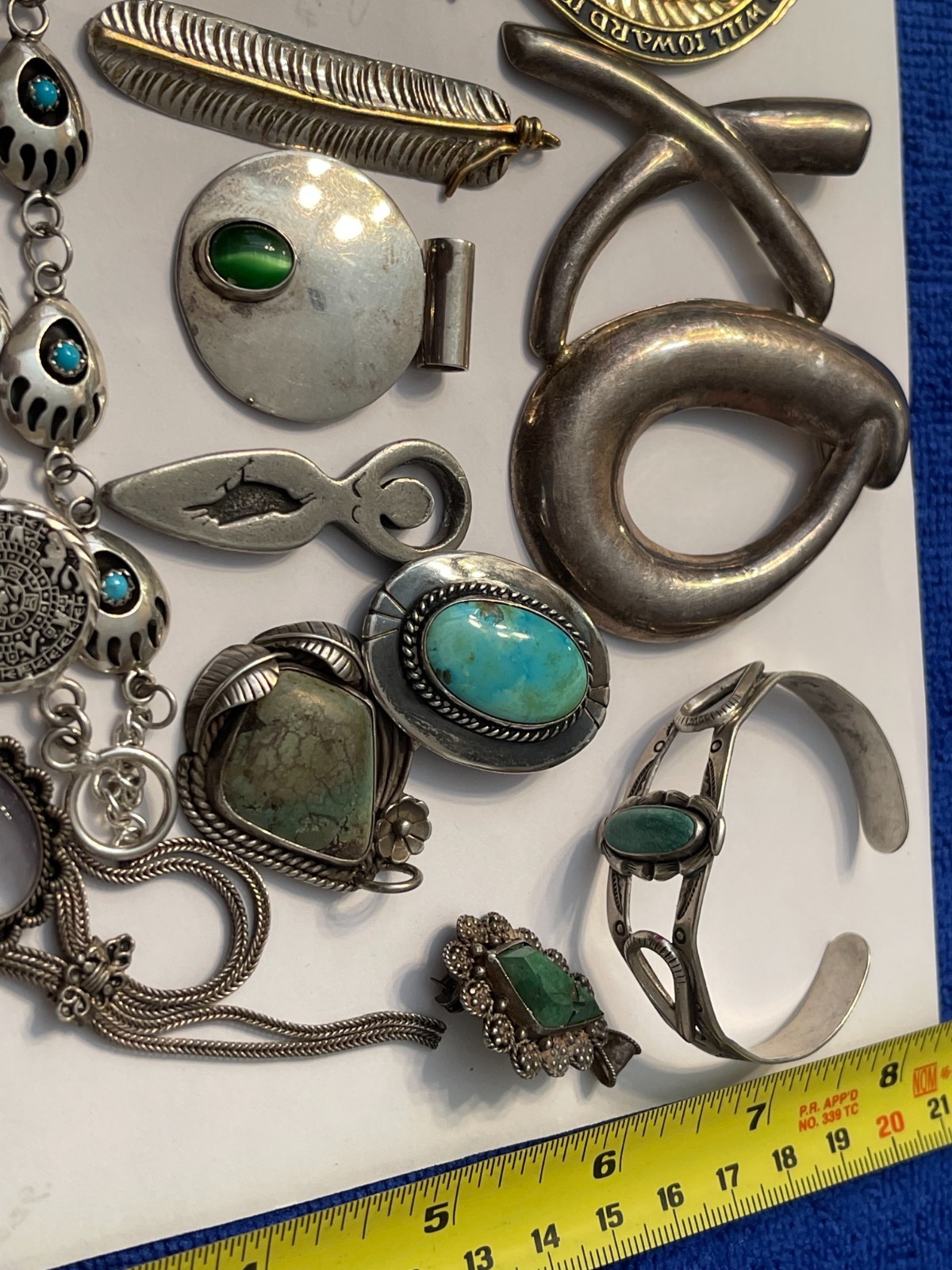 Not Scrap Big Lot  .925 Sterling Silver Bracelets… - image 10