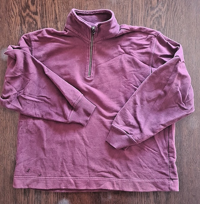 Eddie Bauer Damen Pullover S weinrot mit Mängeln