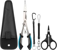 Angelzange HakenlöSer Set Edelstahl Multifunktion Angeln ZubehöR FüR AnfäNger