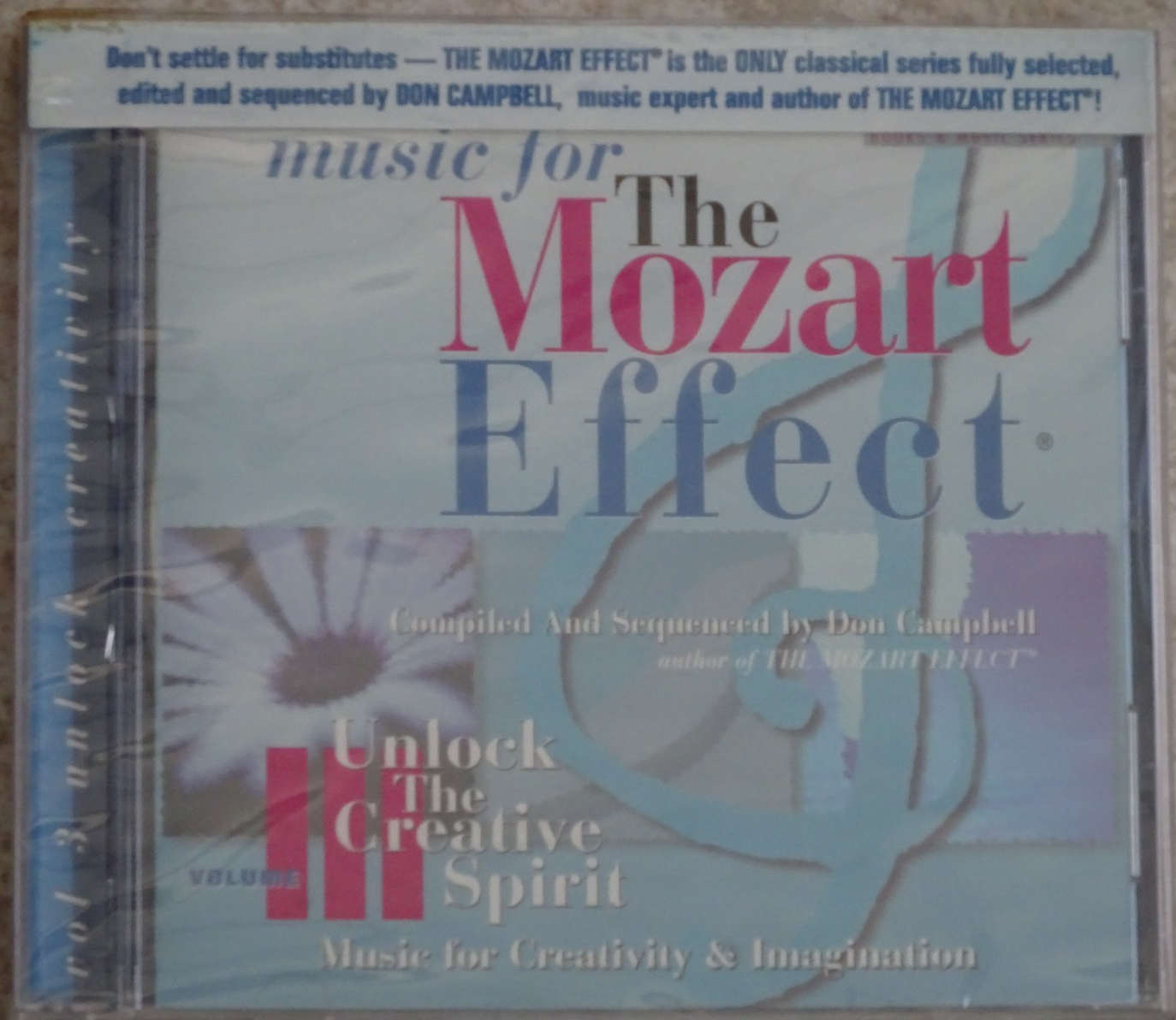 'Music for the Mozart Volume III – Unlock the Creative Spirit' CD New Sealed