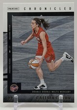 Caitlin Clark 2025 Panini Caitlin Clark Chronicled #22 Double Double