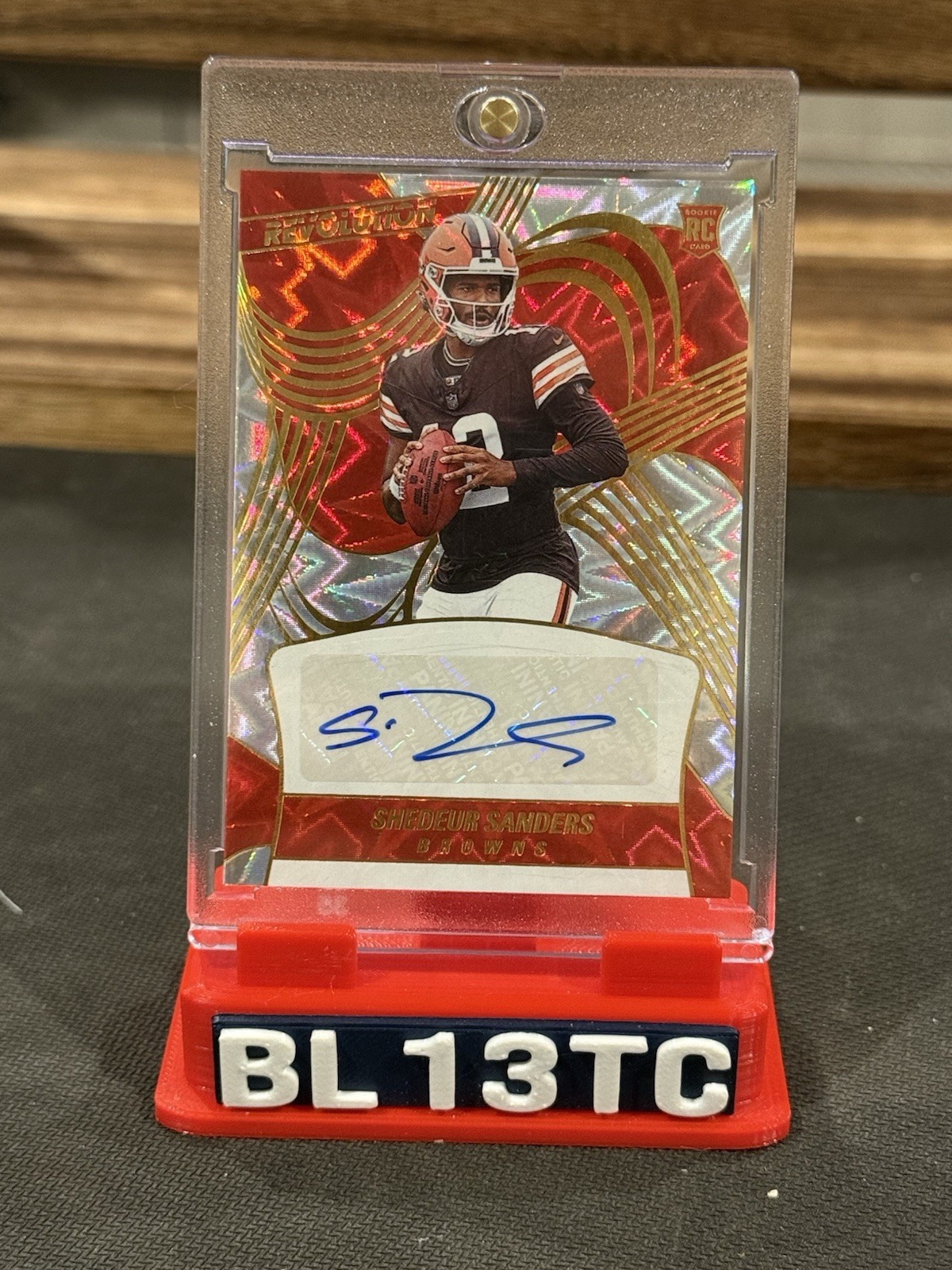 2025 Panini Revolution Shedeur Sanders RC #RA-SSS Rookie Auto Impact /149 SP
