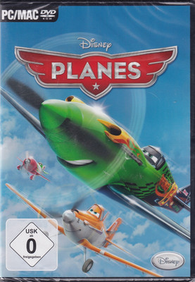 Disney Planes PC Mac DVD Flugspiel Rennspiel Dusty Abenteuer Game Sealed #T510