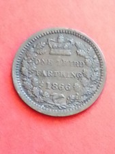 1866 third farthing