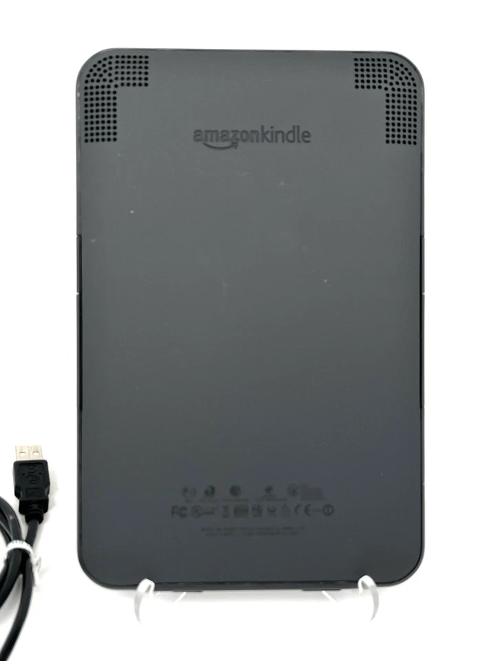 Amazon Kindle Keyboard 3rd Gen D00901 Wi-Fi w/ Charger & New Battery Bundle - Image 3 of 4