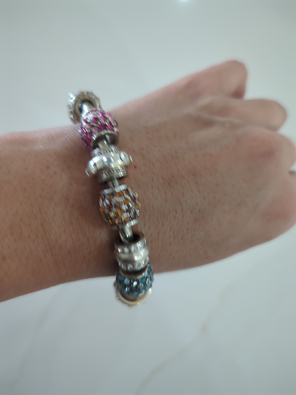 Exquisite Interchangeable Charm Cuff Bracelet - image 15