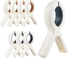 8 Pcs Beach Towel Clips,Towel Clips for Sun Loungers,Large Towel Clips,Sunbed T