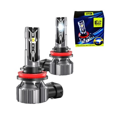 H8 H11 LED Headlight Bulbs Conversion Kit High Beam 6500K White Super Bright
