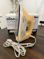 Oliso TG1600 Pro Plus 1800 Watt SmartIron Auto Lift Yellow EUC Iron $199 Read