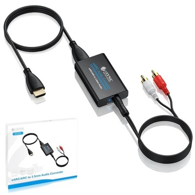 Plug & Play HDMI ARC to 3.5MM Aux Converter - USB Powered
