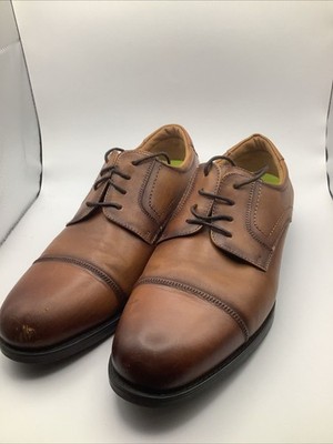 Florsheim Men's Leather Dress Shoes Size 10EEE Center Cap Toe Oxford