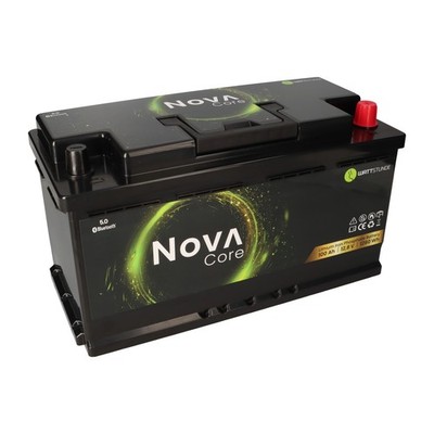 WATTSTUNDE NOVA Core Batterie 12,8V 100Ah 1280Wh LiFePO4 mit 0% MwSt nach §12 Ab