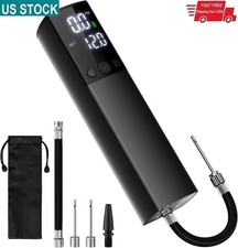 Electric Ball Pump, Portable Automatic Air Pump Fast Ball Inflation LCD Display