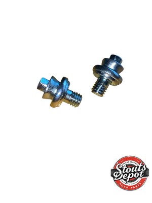 2pcs Side Battery Terminal Bolts Side Post Battery Bolts Universal Fit