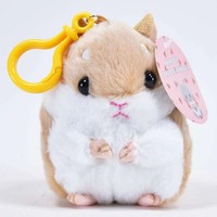 PlüSch SchlüSselanhäNger, Pummeliger Hamster Kuscheltier PlüSchtier Kinder